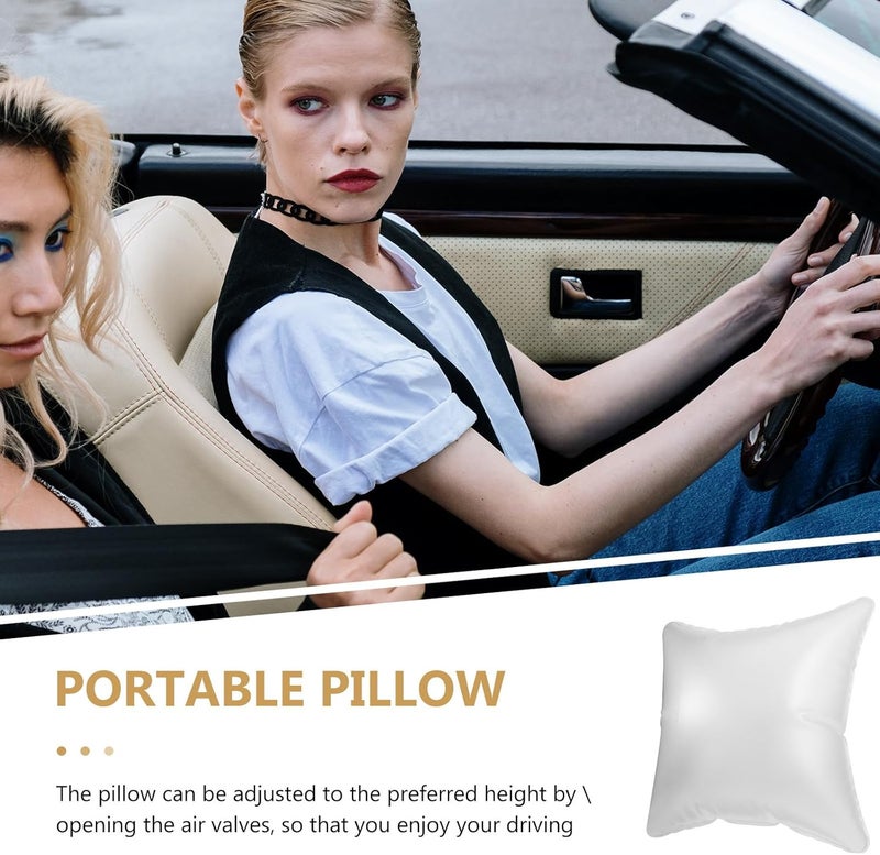 Inflatable Pillow Insert Square 36cm X 36cm Frosted for Camping and Car Use, Lightweight Portable Sofa and Travel Pillow for Outdoor Recreation - Image 3