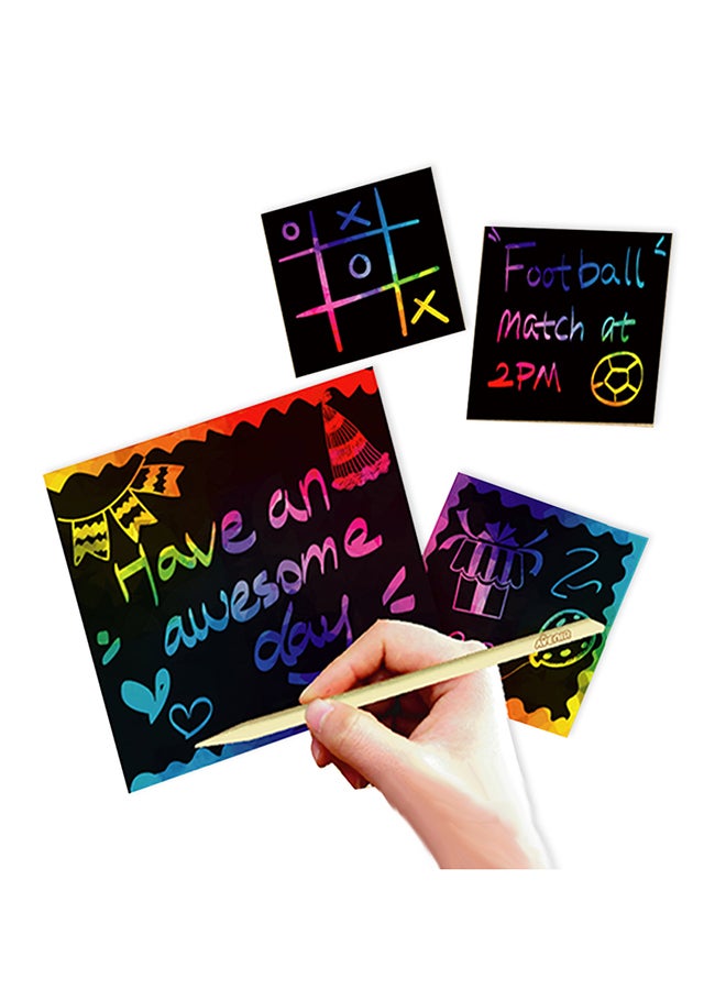 Avenir Scratch Note 50 scratch cards | fantastic way for kids and adults alike to express their creativity! - Image 4