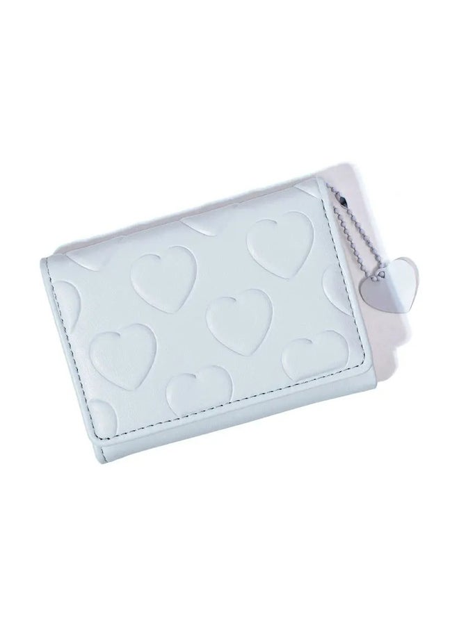 The Black Pearl Accessories Leather Flip Wallet & Card Holder with 9 Pockets - Blue  - Image 1