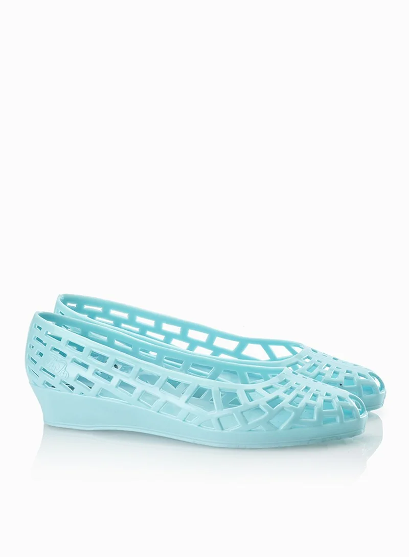 Juju Christabel Jelly Cut Out Ballerinas
