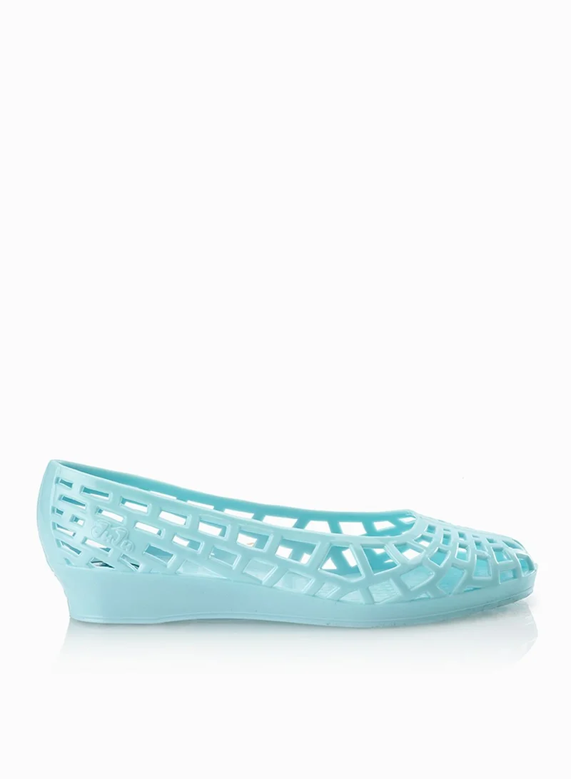 Juju Christabel Jelly Cut Out Ballerinas