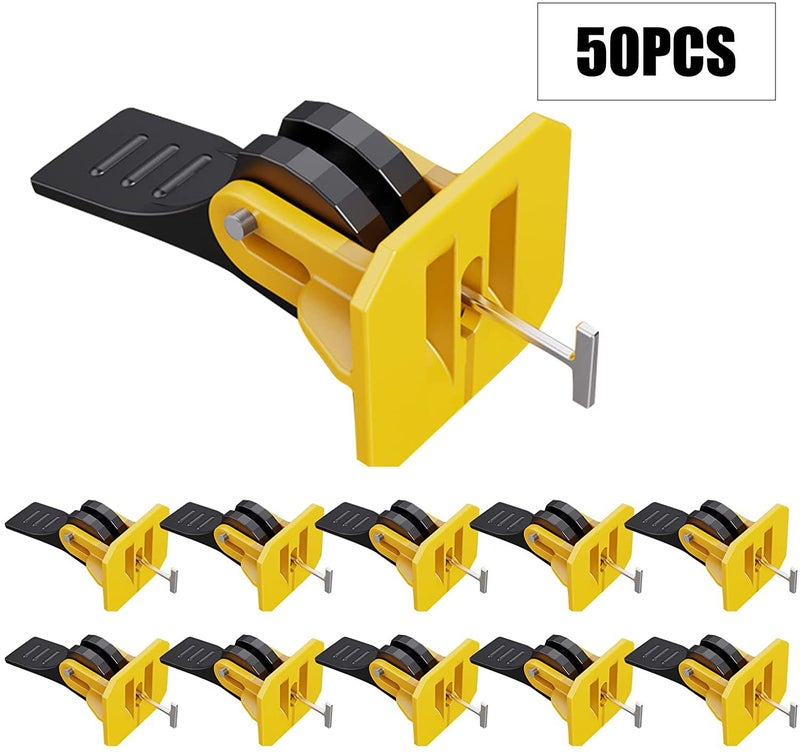 New speed tile leveler replaceable steel needle leveler clip positioning magic tile tool 1.5mm 50pcs - Image 5