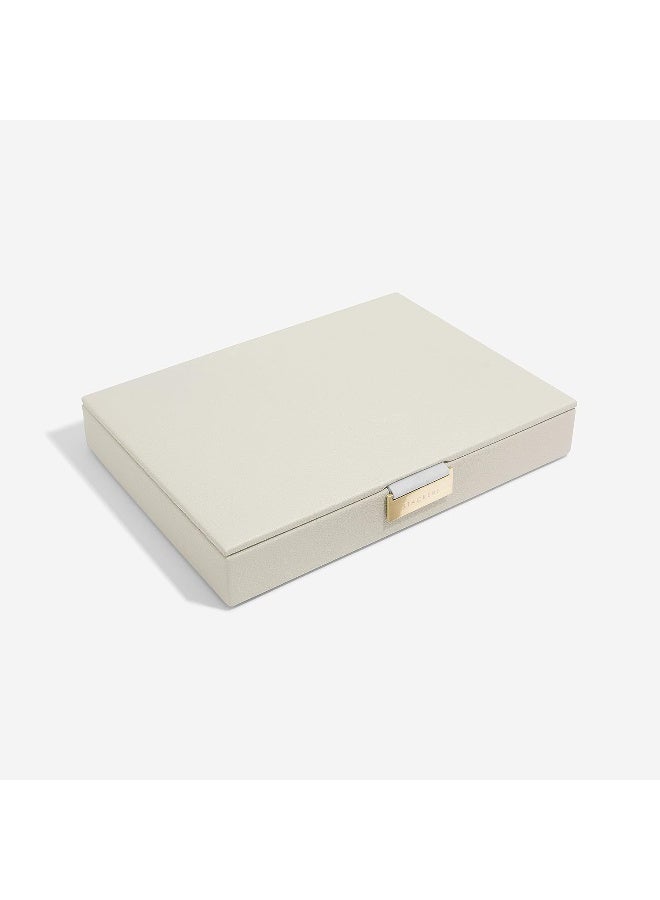 Stackers Classic Jewellery Box with Lid Oatmeal - Image 4