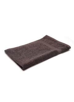 Home-Tex Design Perfect For Home Hometex Design 500 GSM 100% Cotton Grey Hand Towel - Pack of 12 Pieces 40x70 cm  - Image 1
