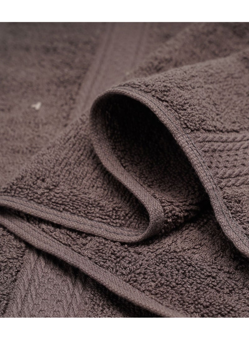 Home-Tex Design Perfect For Home Hometex Design 500 GSM 100% Cotton Grey Hand Towel - Pack of 12 Pieces 40x70 cm - Image 4