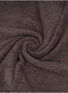 Home-Tex Design Perfect For Home Hometex Design 500 GSM 100% Cotton Grey Hand Towel - Pack of 12 Pieces 40x70 cm  - Image 3