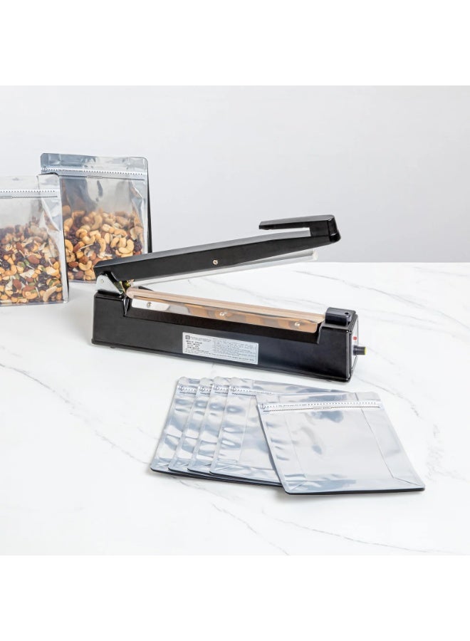 Restaurantware Portable Bag Sealer | Fast Thermal Sealer for Plastic Bags up to 12 Inches | Compact, Efficient, and Portable Bag Sealing Solution – Damaged Box - Image 2