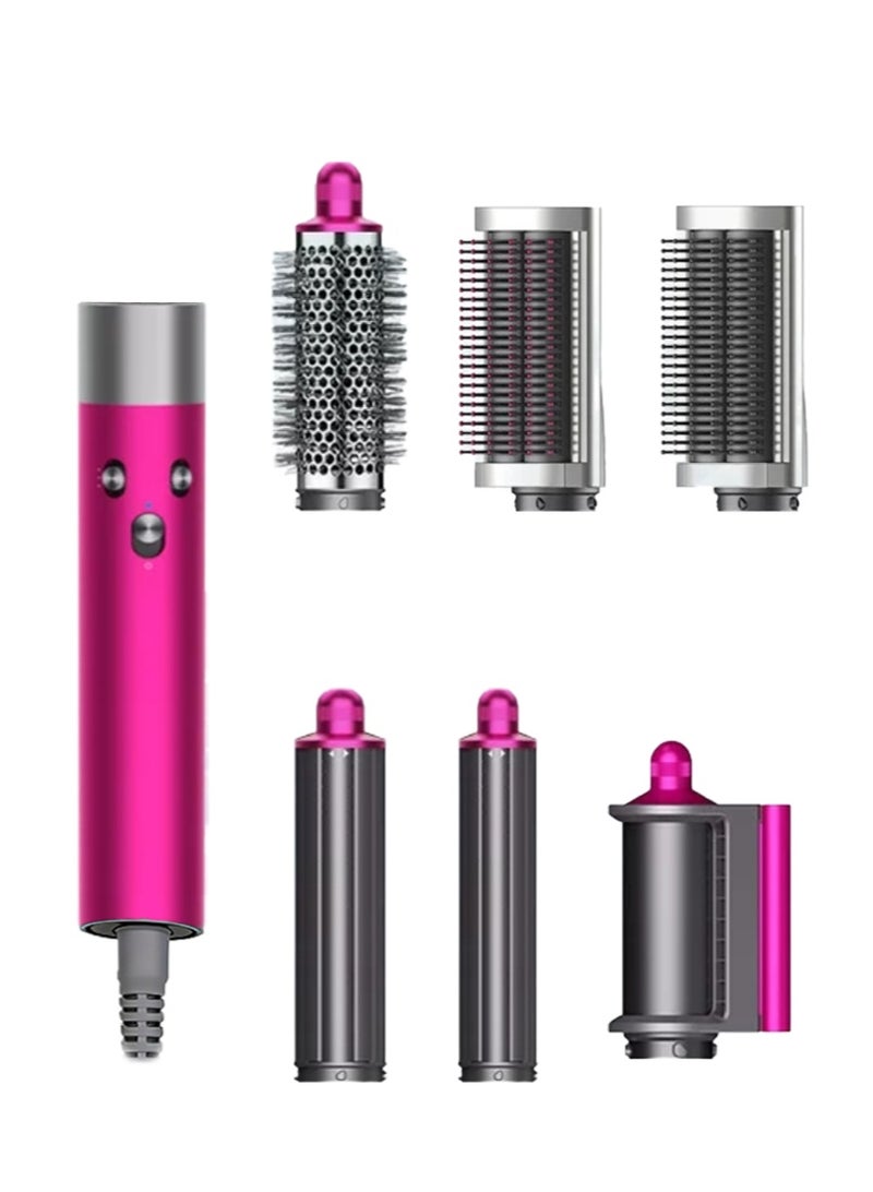 سبعة في واحد ملحقات الشعر متعددة الوظائف: مكعب الهواء الساخن ومستقيم ، متوفر في أحجامين وثلاثة إعدادات درجة حرارة - Image 1