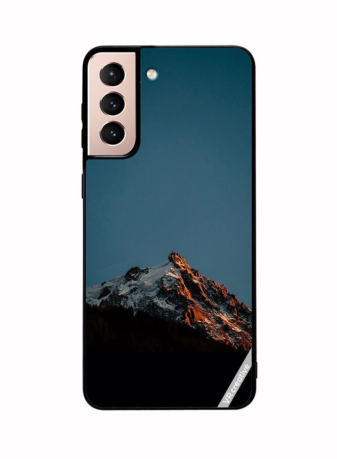 VR CREATIVE Protective Case Cover For Samsung Galaxy S21 5G Mountain Design Multicolour - Image 1