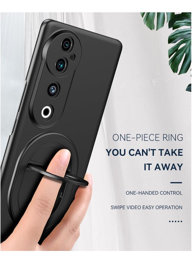 General The magnetic case is compatible with the Vivo V40 Pro 5G case, the metal ring folding bracket bracket case matte matte shockproof protection hard case is suitable for the Vivo V40 Pro  - Image 5