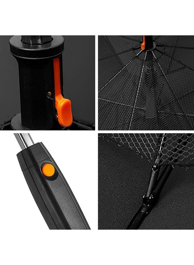 3 In 1 Umbrella with Fan,Umbrella with Fan and Mist Spray,Misting Shade Fan Umbrella,USB Rechargeable Sun Umbrella,UV Protection Compact Umbrella - Image 4