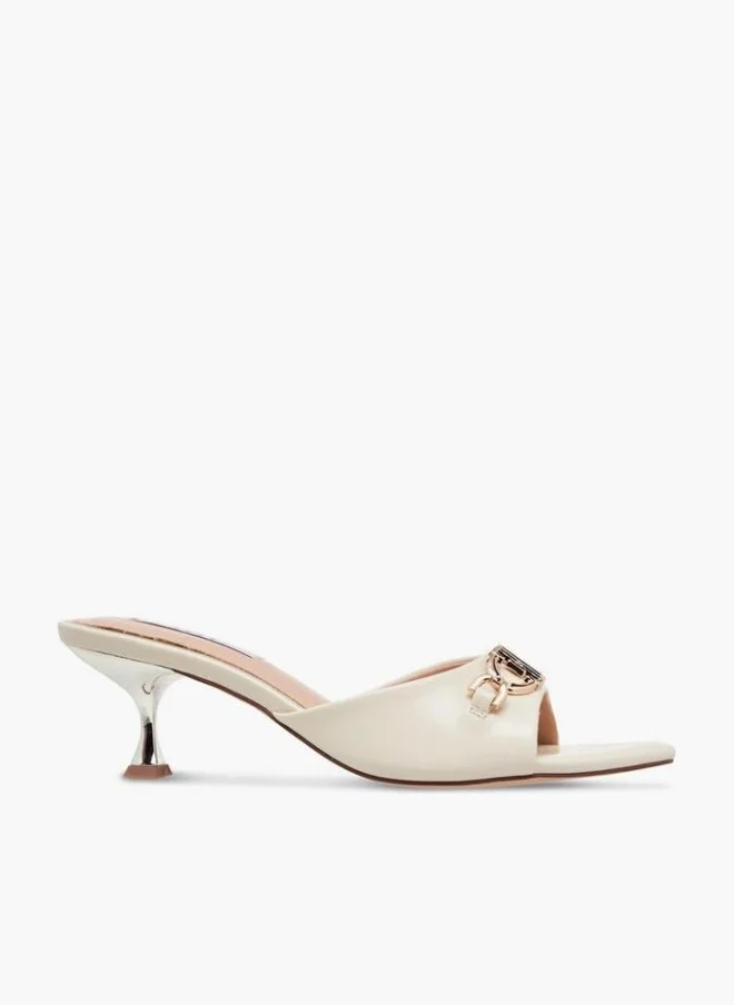 ELLE Women Flared Heel Sandals