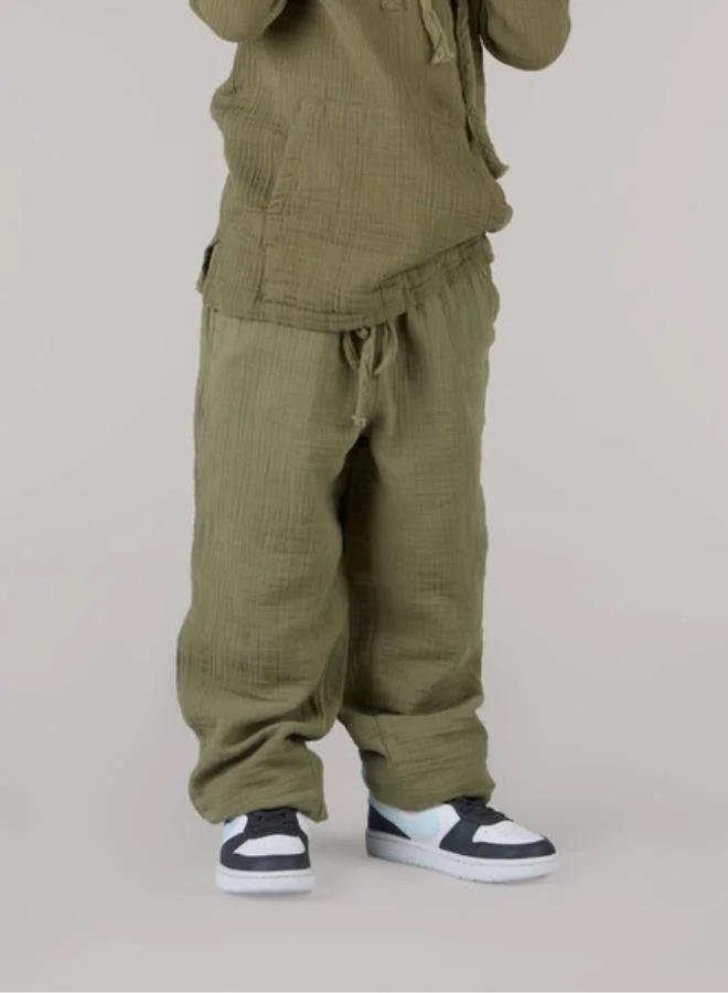 Just Nature Wide Leg Trousers