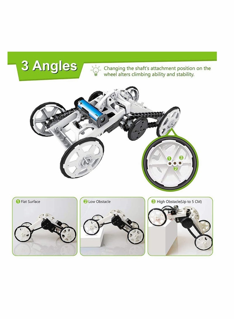 Zikra Mechanics Climbing Vehicle,  Toys Age 8-12 Years Old Teens Science Kits Gifts, Birthday Gifts for Boys, Girls- DIY Engineering Mechanics Climbing Vehicle Stem Toys - Image 4