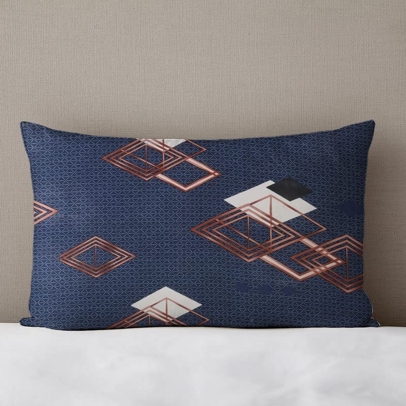 BSB HOME Premium Double Bedsheet with 2 Pillow Covers - 160 TC Supersoft Microfiber - Breathable & Wrinkle Free - 3 Pcs Set | Blue and Brown - Image 2