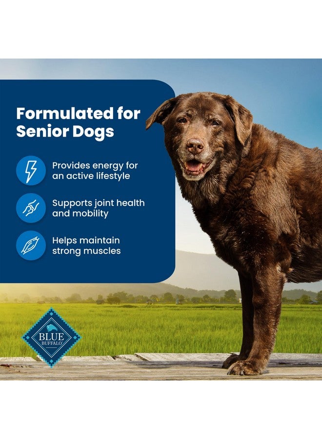 Blue Buffalo Life Protection Formula Senior Dry Dog Food, Supports Joint Health and Mobility, Made with Natural Ingredients, Chicken & Brown Rice Recipe, 5-lb. Bag - Image 5