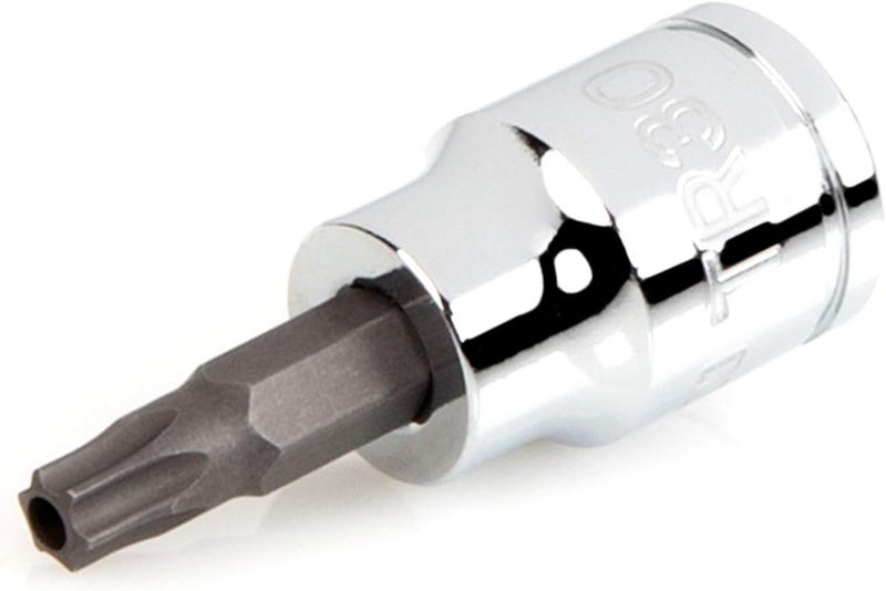 Tekton 3/8 Inch Drive x TR30 Tamper-Resistant Torx Bit Socket | SHB17230 - Image 1