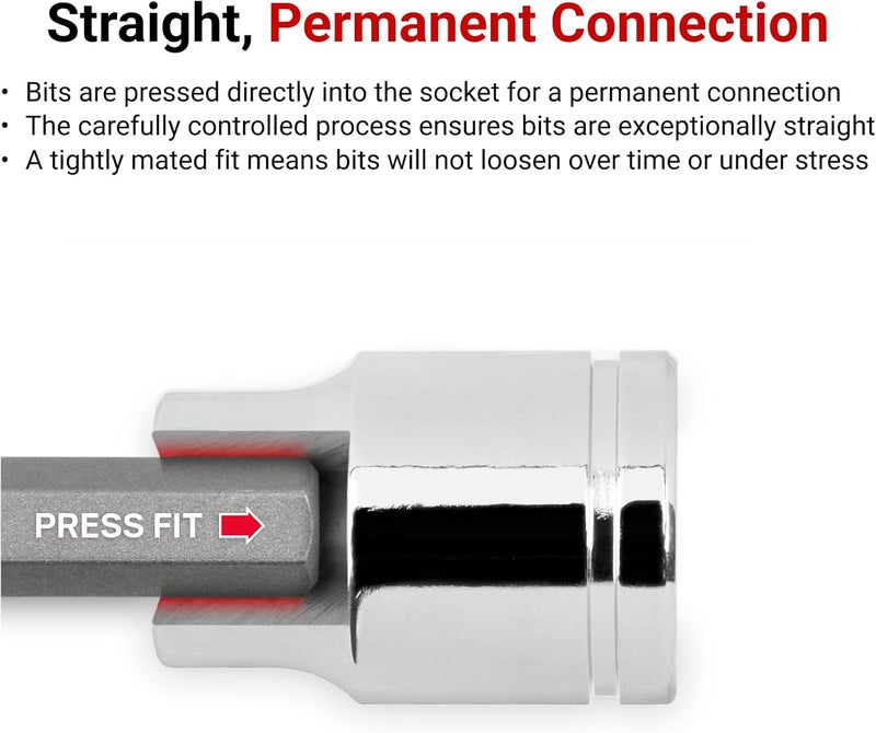 Tekton 3/8 Inch Drive x TR30 Tamper-Resistant Torx Bit Socket | SHB17230 - Image 4
