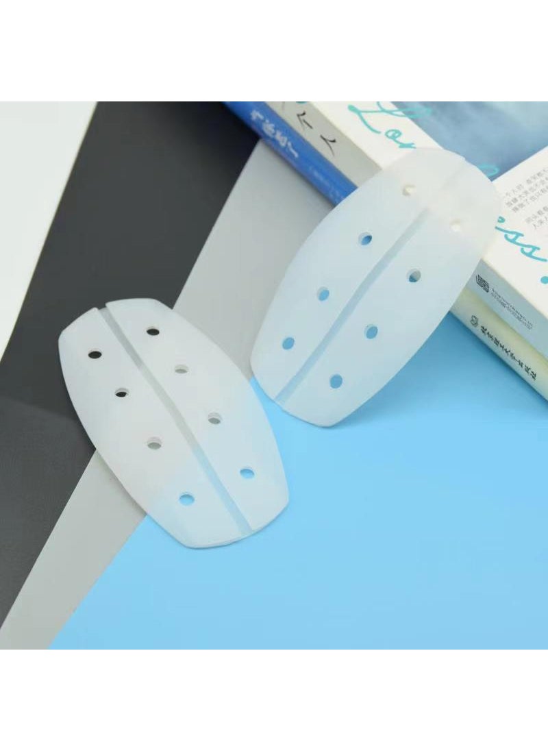 Generic Bra Underwear Invisible Non-slip Fixed Anti-drop Shoulder Strap Seamless Artifact Shoulder Pad Thin Silicone Decompression Shoulder Pad  - Image 3