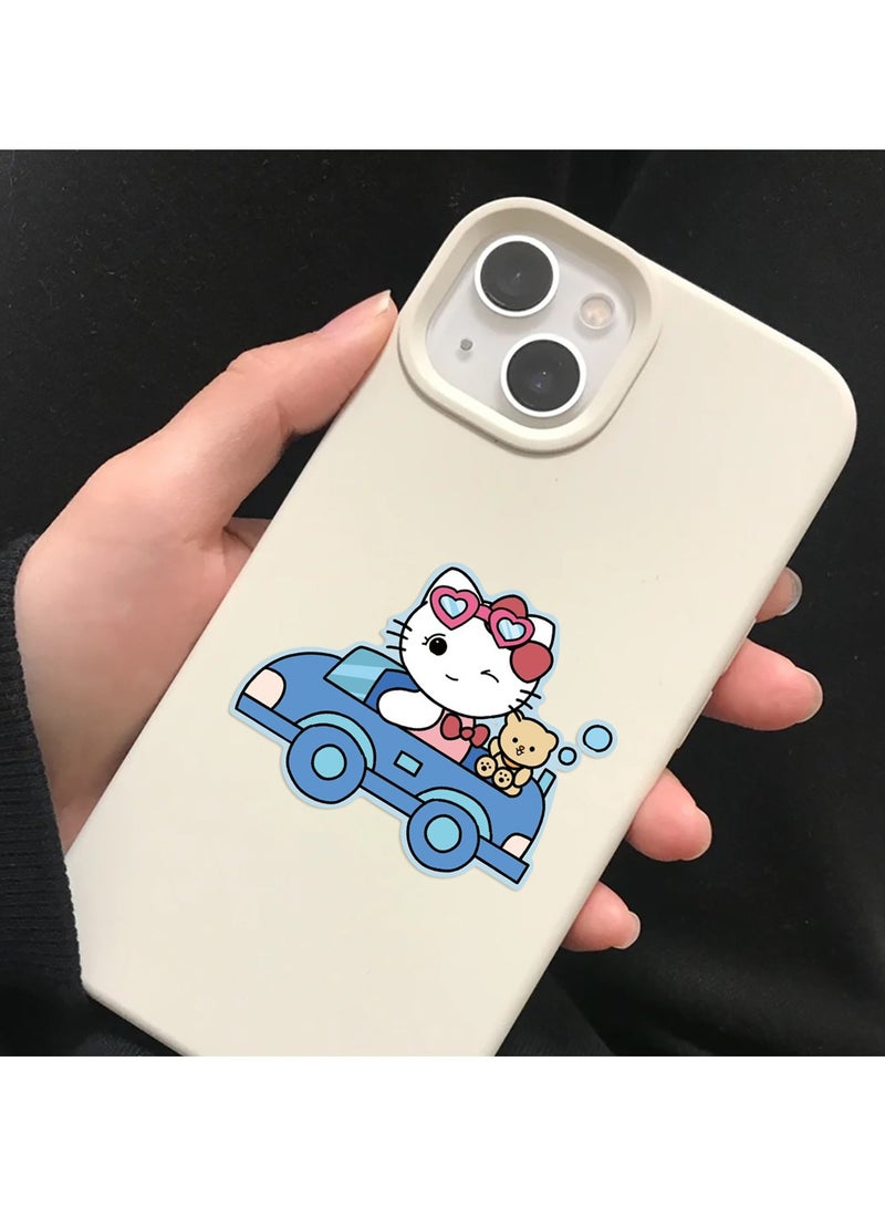 Sanrio 8 Sheets/Set Make a Face Puzzle Stickers Waterproof Stickers DIY Craft for Kids - Image 4