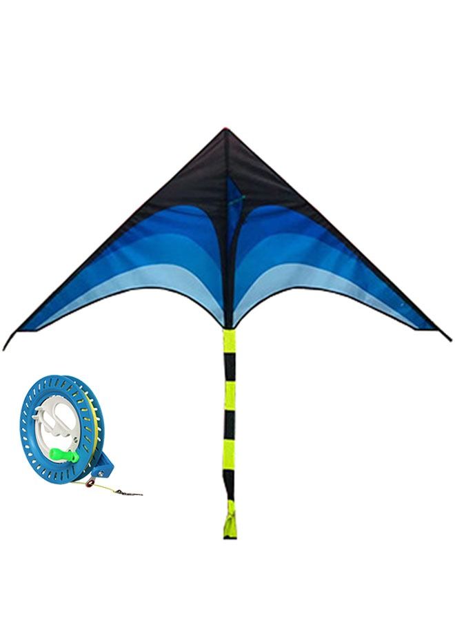 ZCM-HAPPY Kite for Outdoor Games and Activities Single Line Kite with Flying Tool Reel 6m Long Tail - Image 1