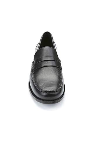 Geox Men's New Damon 1 Slip-on Loafer, Black, 45 EU/12 M US - Image 3