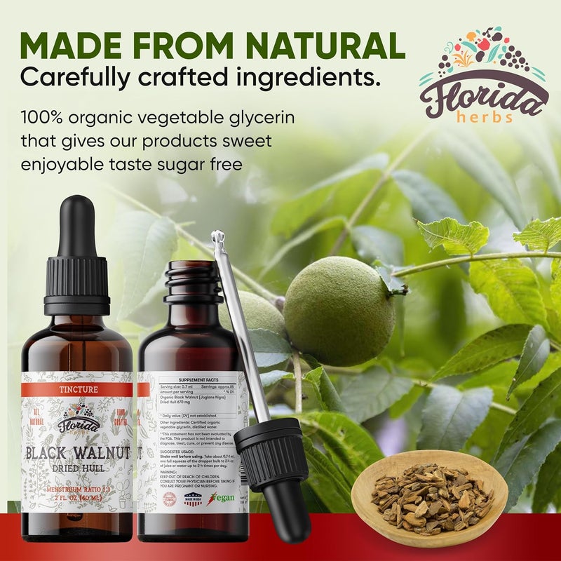 Florida Herbs Black Walnut Tincture - Image 2