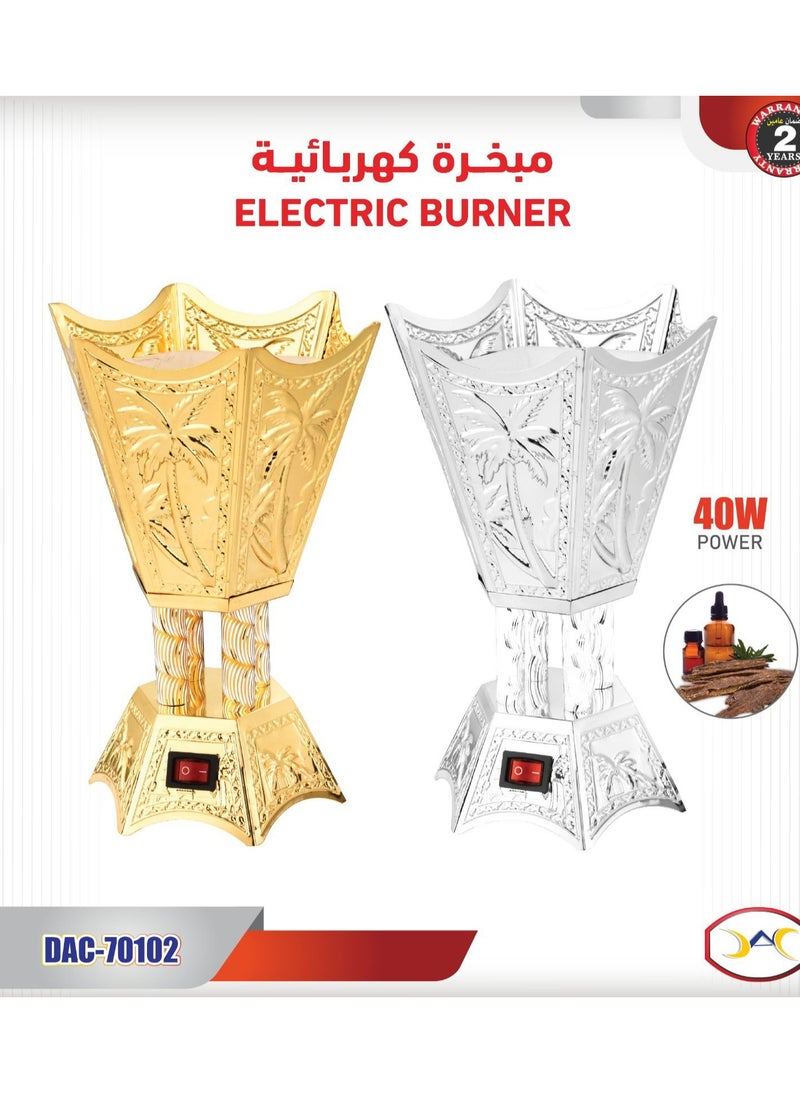 Dac New Electric Incense Burner 40W Multicolour 2Pcs 