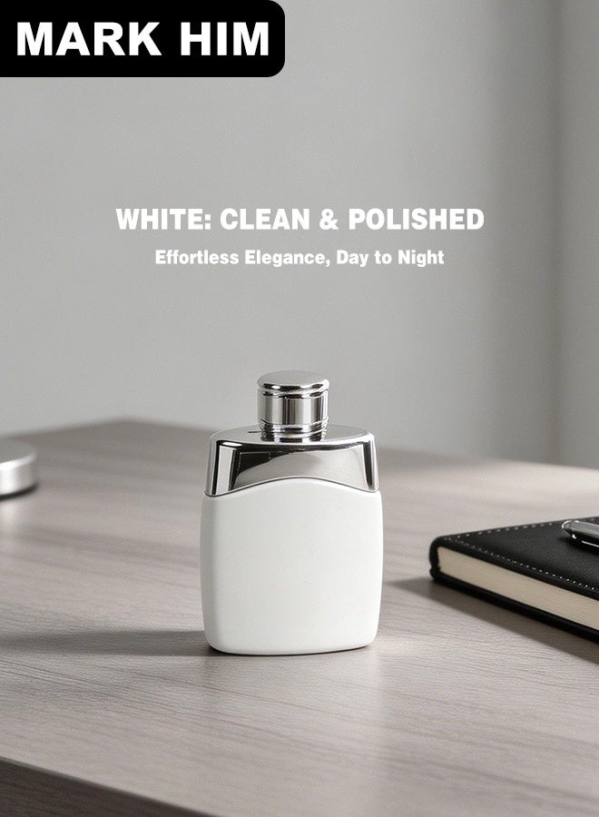 MARK HIM 3-Piece Men’s Perfume Gift Set, Long-Lasting Eau de Parfum Trio, Classic Scent Eau de Toilette, Elegant Fragrance Kit for Men - Image 5