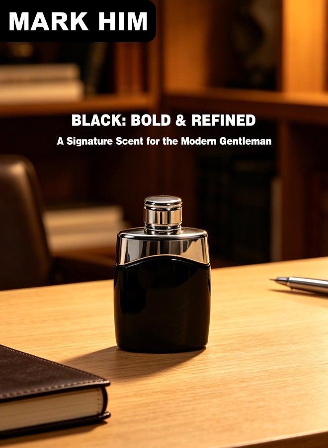 MARK HIM 3-Piece Men’s Perfume Gift Set, Long-Lasting Eau de Parfum Trio, Classic Scent Eau de Toilette, Elegant Fragrance Kit for Men - Image 3