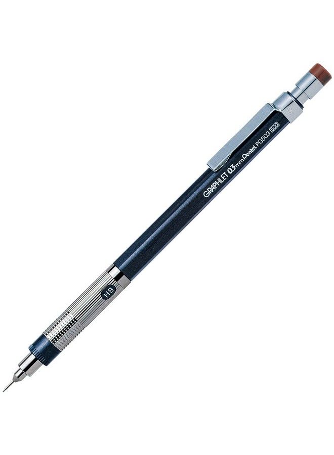 Pentel Graphlet Mechanical Pencil 0.3Mm (Pg503Ed) - Image 2
