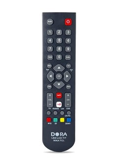 DORA Replacement remote control for TCL Smart TV, TCL Smart Tv LCD, LED, suitable for many models of TCL Smart TVs 