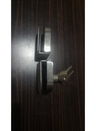 KALE KILIT Kale Kd070/20-128 Glass Door Lock Double Wing - Cylinder,  - Image 2