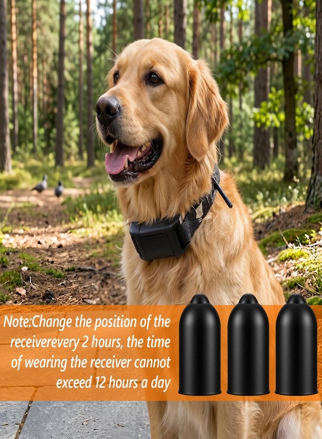KFHENSOMR 30 Pcs Shock Collar Prongs Replacement, Anti Bark Collars Caps Training Collar Column Conductive Rubber Replacement Silicone Covers for Puppy Dogs Stop Barking - Image 4
