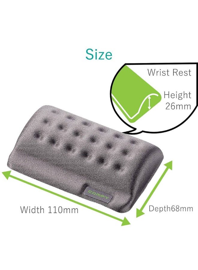 GX Mouse  Wrist Rest Pad for Easy Typing Pain Relief Keyboard Wrist Rest Memory Foam Wrist Rest for Office/Gaming/Computer/Laptop/Mouse Wrist Rest Pad Support Gaming (grey), One Size - Image 3