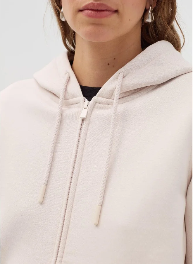 او في اس Essential sweatshirt with hood