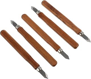 DOITOOL DOITOOL 5pcs Marking Knife Woodworking - Thin Blade Dual Double Bevel Marking Knife - Carving Knife Woodworking Scribe - Image 1