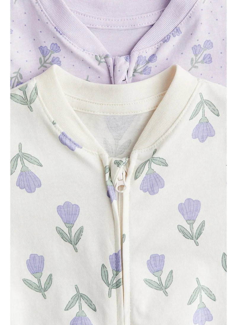 اتش اند ام 2-pack patterned cotton pyjamas