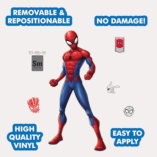 WALL PALZ Marvel Spider-Man Wall Decal by Wall Palz, 25'' Vinyl Sticker with 3D Augmented Reality Interaction, Superhero Themed Room Decor for Boys - Image 2