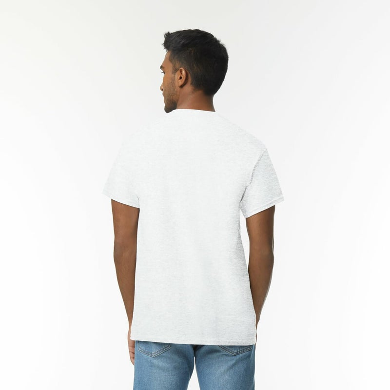 Gildan Adult Ultra Cotton T-Shirt, Style G2000, Multipack, Ash Grey (2-Pack), Small - Image 3