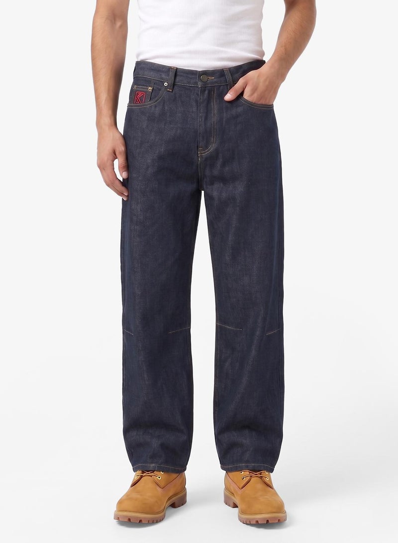 Karl Kani Kani Jeans Rinsed Relaxed Baggy Jeans - Image 1