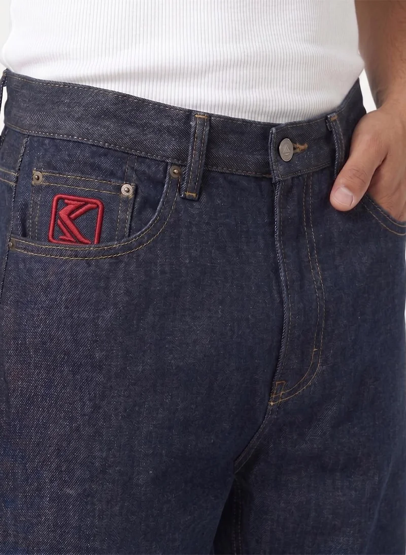 Karl Kani  Kani Jeans Rinsed Relaxed Baggy Jeans for Men | Best Price UAE