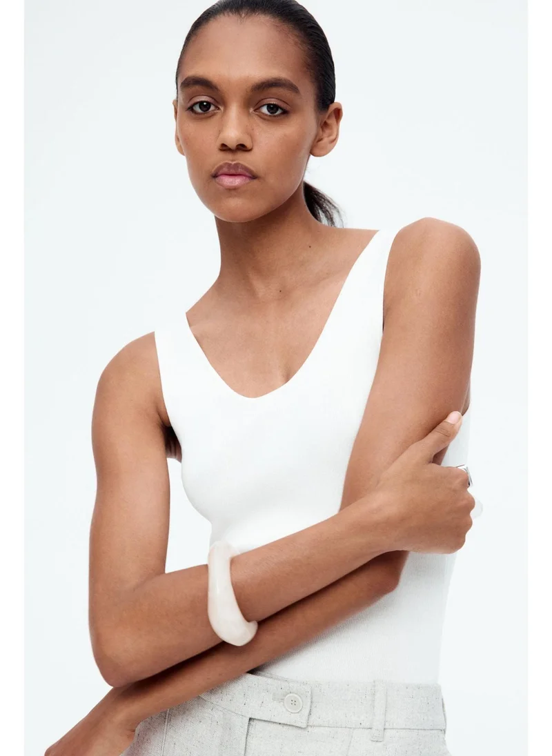 H&M Knitted vest top