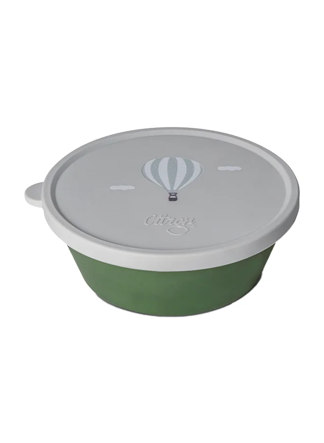 سترون Silicone Bowl Cover Set Keep Your Food Fresh And Secure Grey