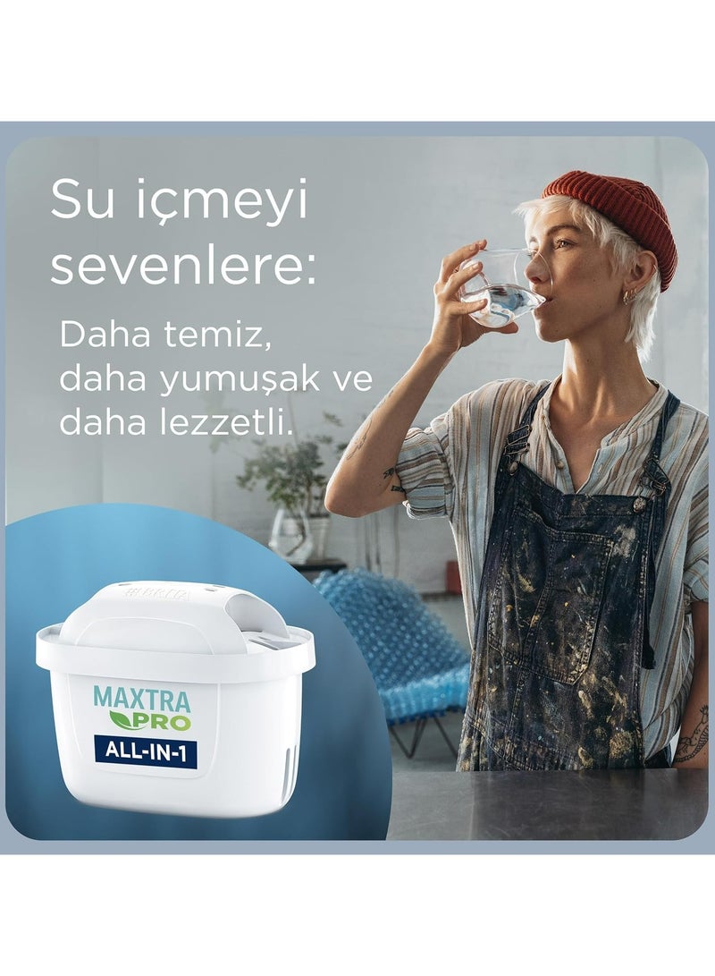 BRITA فلتر تنقية المياه البديل Maxtra Pro Allin1، عبوة من 3 قطع - Image 3