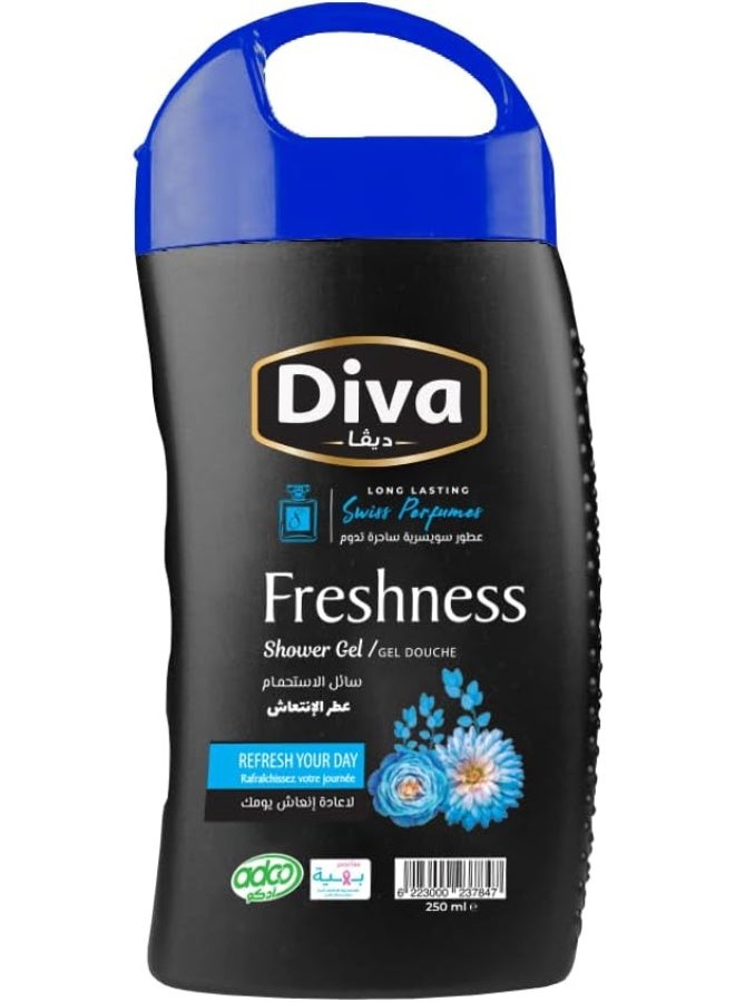 Diva Shower Gel 250ml Fresh Fragrance