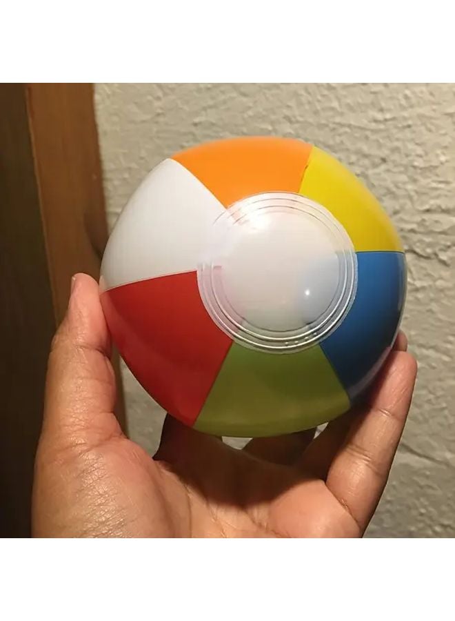 6 Pieces Mini Beach Balls Bulk Inflatable Pool Toys For Summer Party Decorations - Image 5