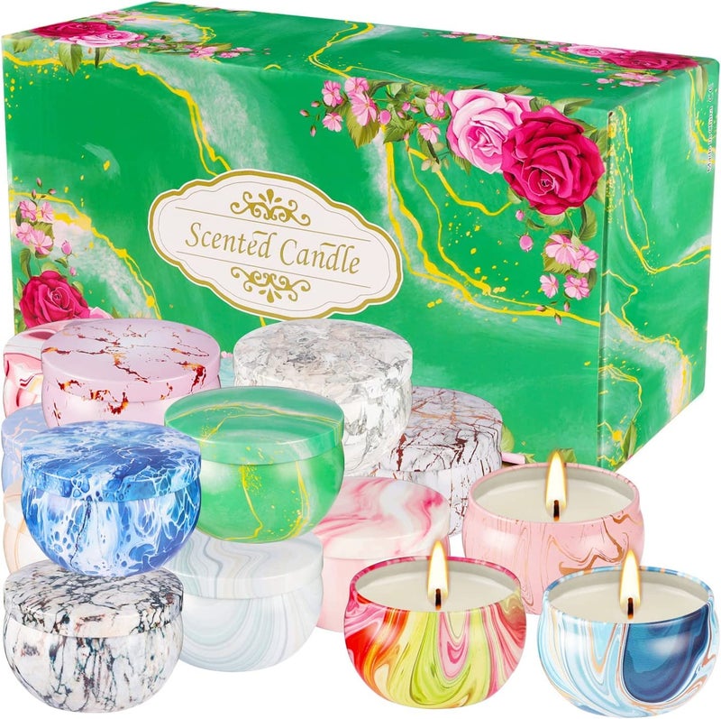 WPONSZU 16 Packs Scented Candle Gift Set for Mom | Woman, 2.5oz Jar Candles for Home Scented Bath Yoga, Natural Soy Wax, Fragrance Candle for Mothers Day, Birthday, Valentine's Day… - Image 3