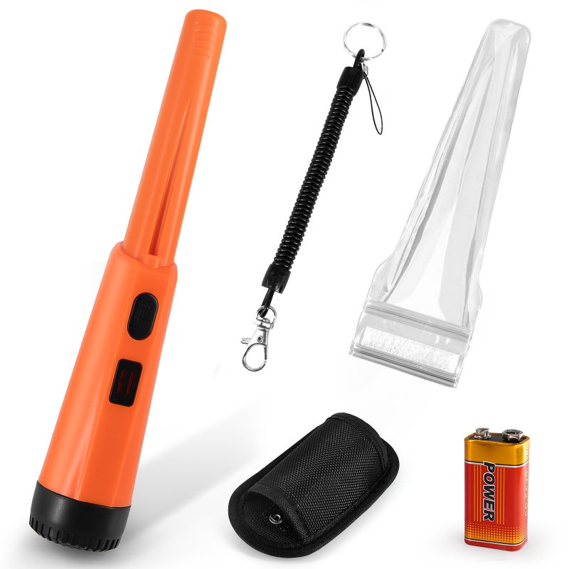 2022New Handheld Metal Pin Pointer GP-Pointers Rod Detector Underground Wiring Detector 360° Search Gold Finder Bolt Finder (With spring buckle + wrist guard + waterproof bag + battery) - Image 5