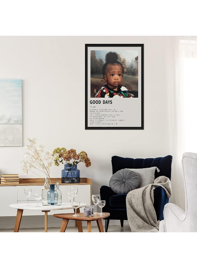 Home Trove KAONESO Sza Poster Good Days Music Album Cover Posters Canvas Poster Art Deco for Living Room Office Decoration Poster 16"x 24" Unframe  - Image 5